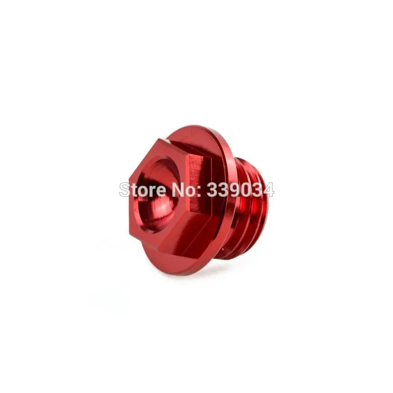 Чпу заготовка анодированный красный маслозаливной горловины разъем для honda trx450r