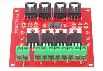 Четырехканальная 4 канальная Кнопка MOSFET IRF540 V4.0 + модуль переключателя для Arduino