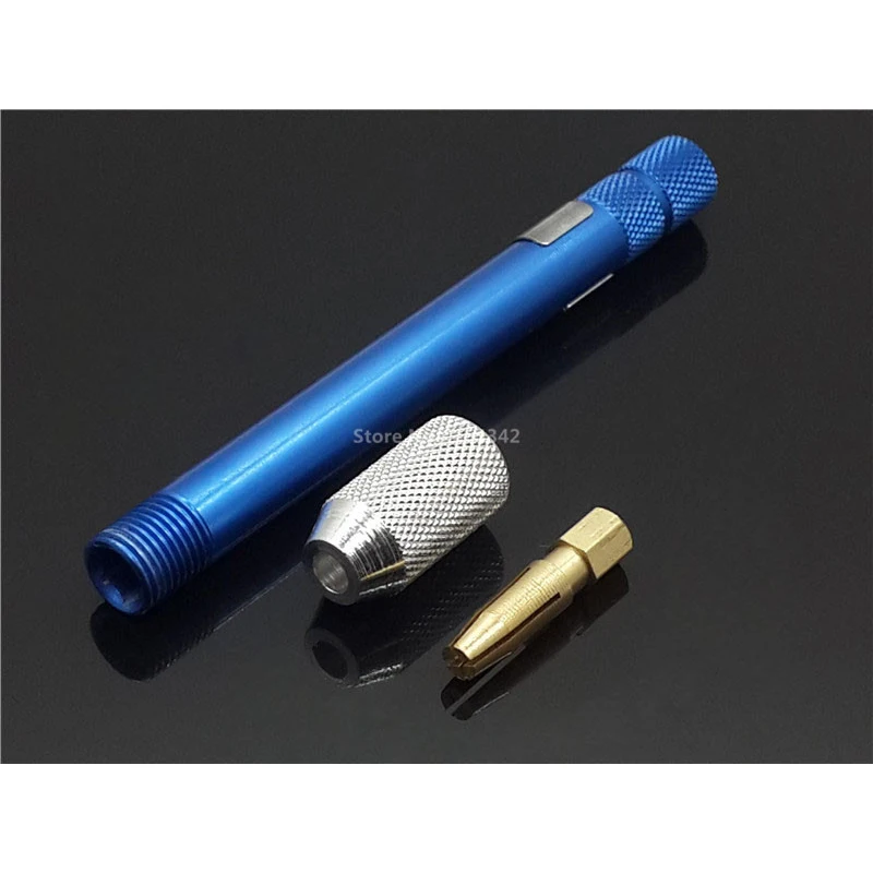 21 шт. набор мини спиральных сверл алюминиевая ручная дрель для хобби спиральное