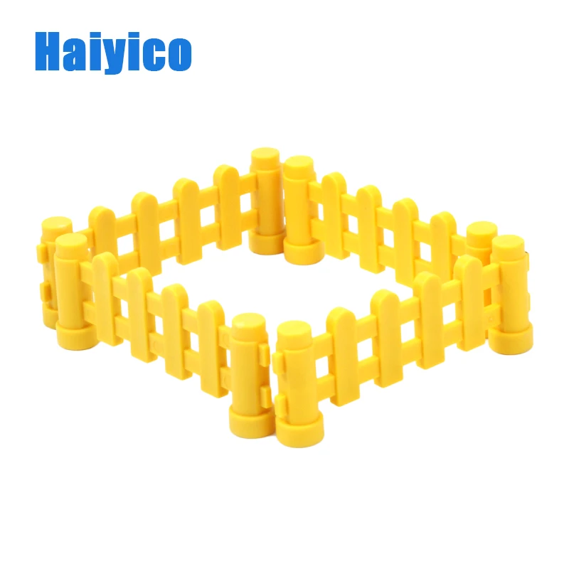 

Big Particles Assembling Accessories Set Building Blocks DIY Toys Creativity Compatible with bricks Square fence children Gift