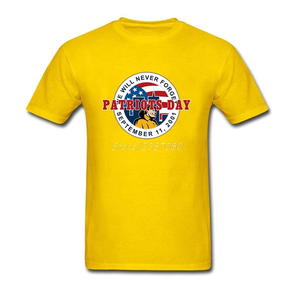 Мы никогда не забудем 11 сентября футболка с коротким рукавом Мужская Pp Group