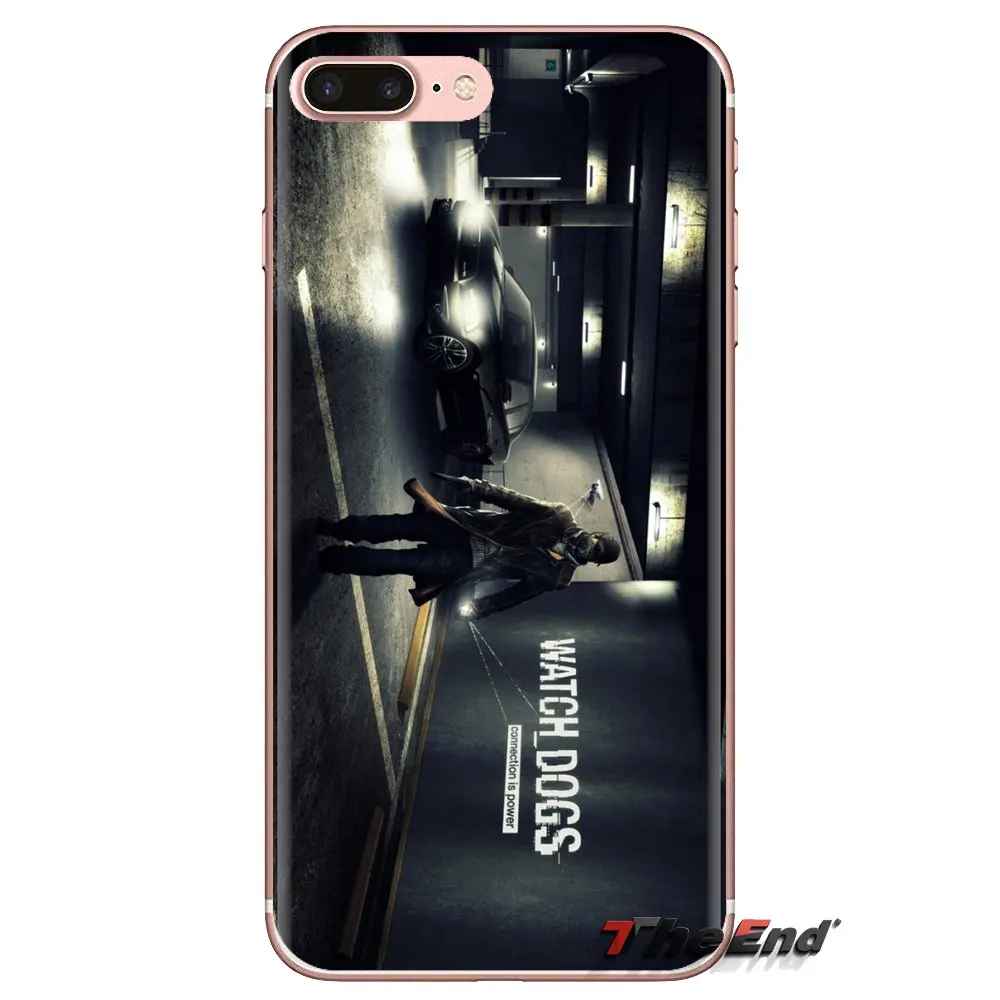 Прозрачные мягкие чехлы для iPod Touch Apple iPhone 4 4S 5 5S SE 5C 6 6S 7 8 X XR XS Plus MAX Watch Dogs PC adventure video