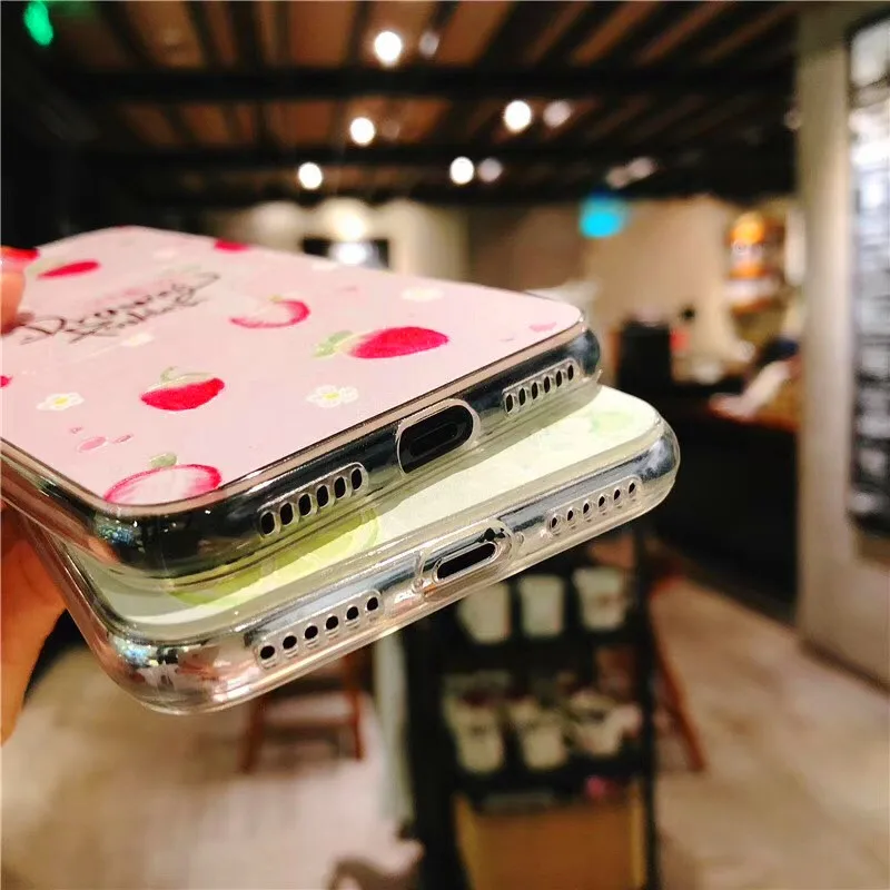 3D Summer Fruit Lemon Phone Case for iPhone 7 Matte Soft TPU Cover Fundas X 8 6 6s Plus Coque Newest |