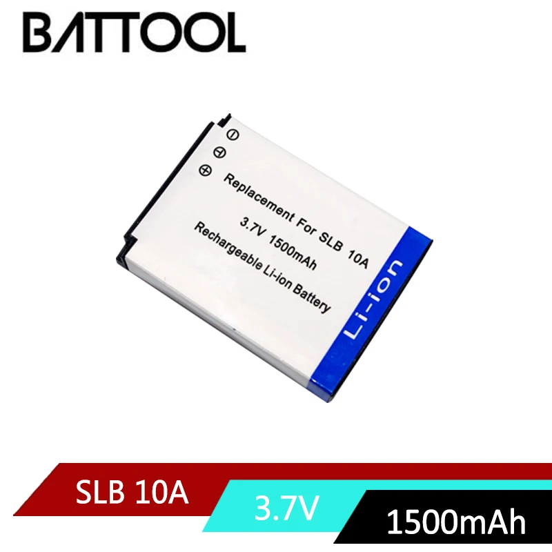 1X3 7 V 1500 мА/ч литий ионный аккумулятор SLB10A SLB 10A Перезаряжаемые Батарея для samsung P800