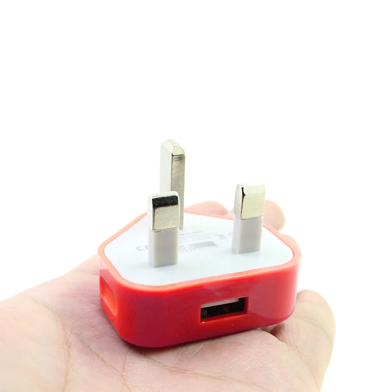 2018 универсальный порт USB адаптер питания 5В 2.1A UK зарядное устройство для iPhone Samsung