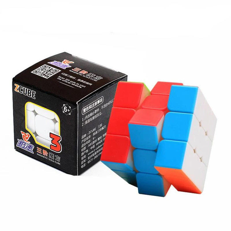 Новинка ZCUBE 3x3x3 магический куб соревнование Кубики головоломки игрушки для детей