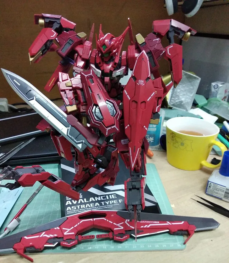 HS Hobby Star Gundam Модель 1:100 мг MB style GNY 001F avalastraea type F DH010|Игровые фигурки и трансформеры| |
