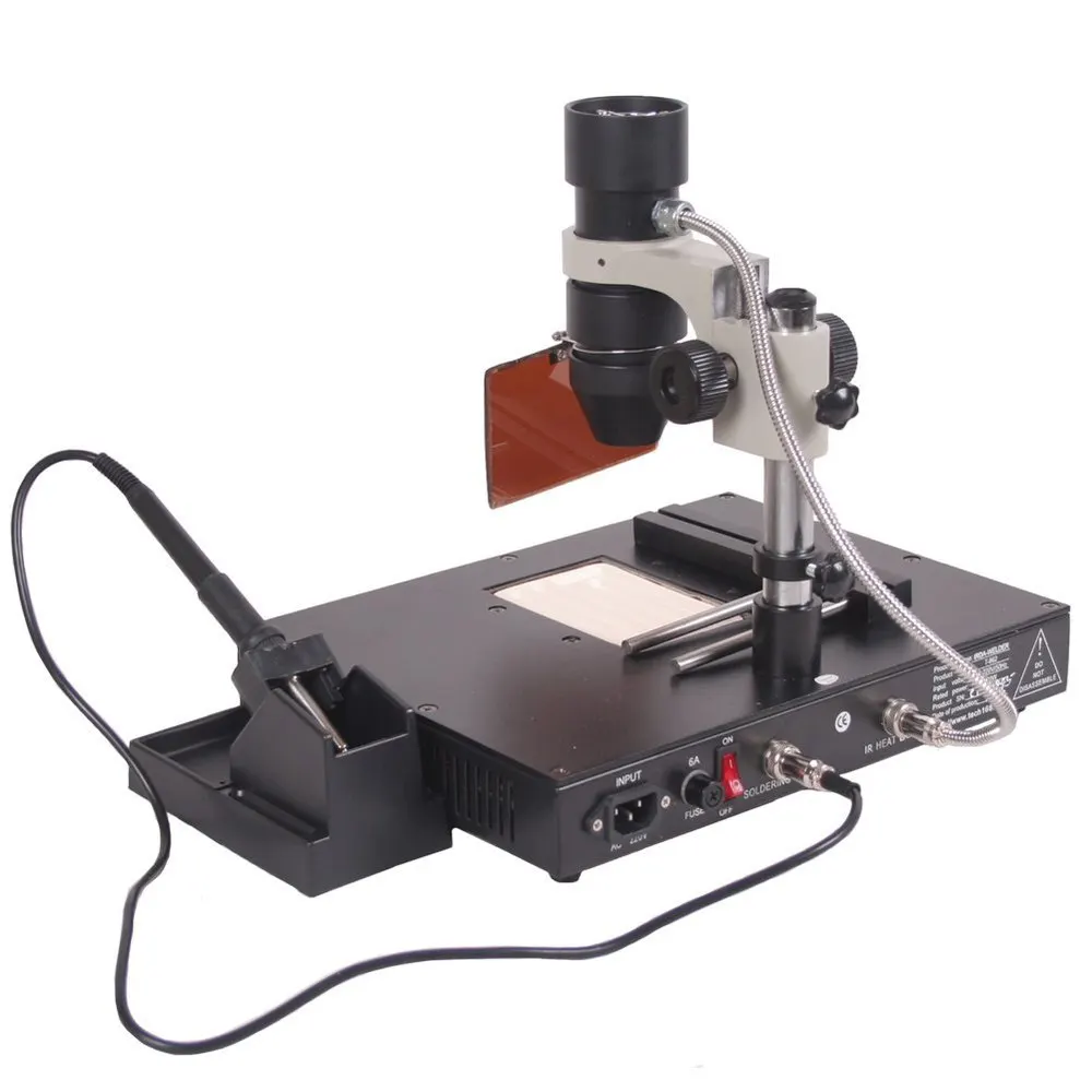 T862 REWORK STATION USES AN INFRARED SOURCE AND OPTICS SOLDERING TECHNOLOGY HIGH QUALITY |