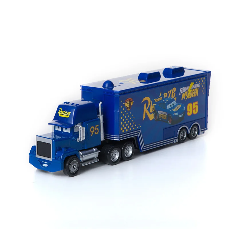 Disney Pixar Cars 2 3 игрушки № 35 грузовик молния McQueen Джексон шторм Рамирез Мак дядюшка 1:55 литой модельный автомобиль игрушка детский подарок