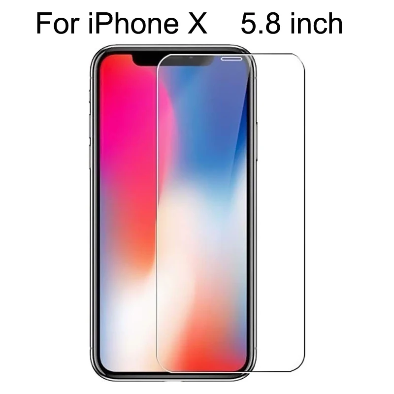 Защитная пленка для экрана с полным покрытием iphoneX XS XSMAX XR 6 7 8 plus прозрачное стекло