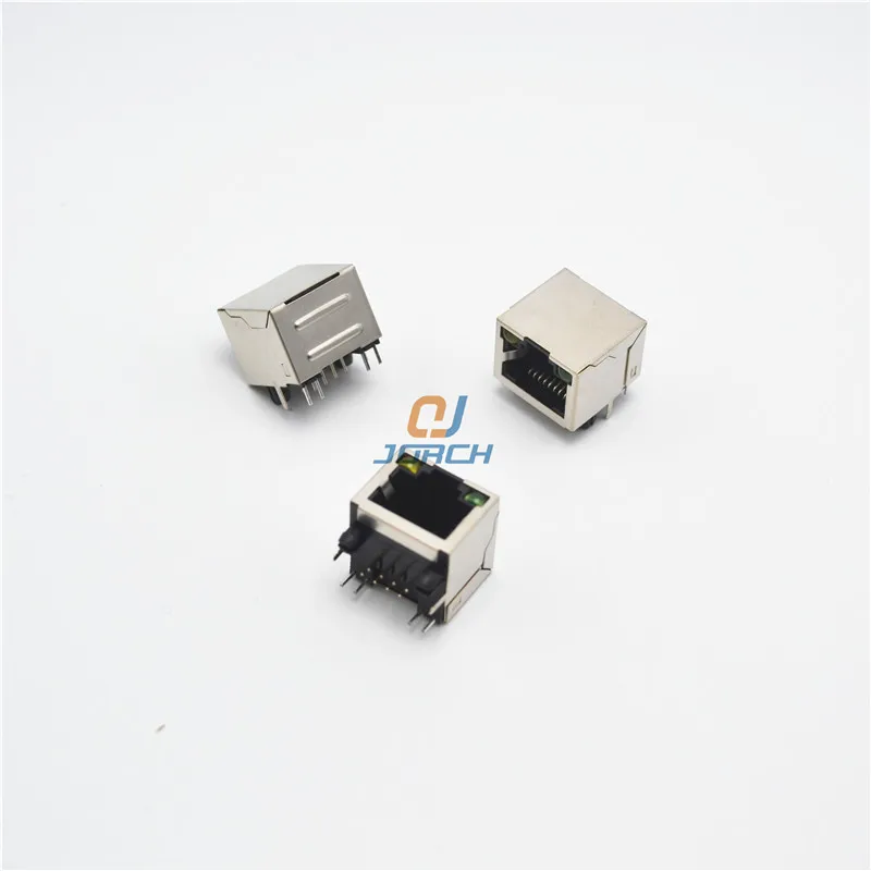 RJ45 Wifi адаптер разъем 90 градусов под прямым углом PCB Защищенный сетевой со