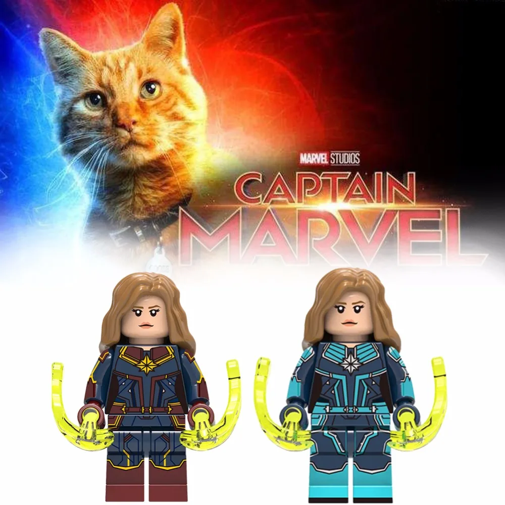 Legoing фильм Marvel Марвел Капитан Firestorm танос Ник неистовство Mar Велл строительные