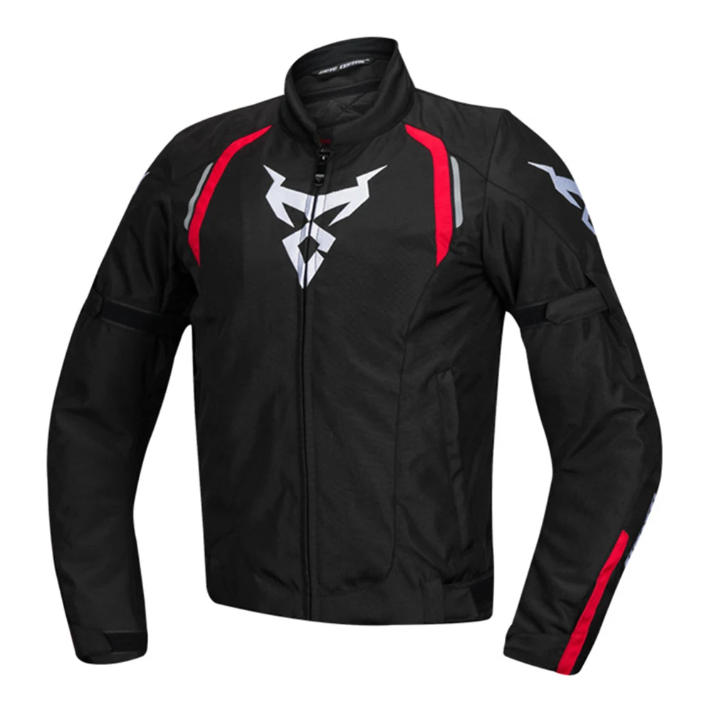 1801-02 Jacket Мотоциклетная куртка, мотоциклетная куртка, мужской комплект, ветрозащитная, для езды, мото, водонепроницаемая, мотоциклетная куртка+ штаны, костюм, бронежилет, мото защита - Цвет: 1801-02 Jacket