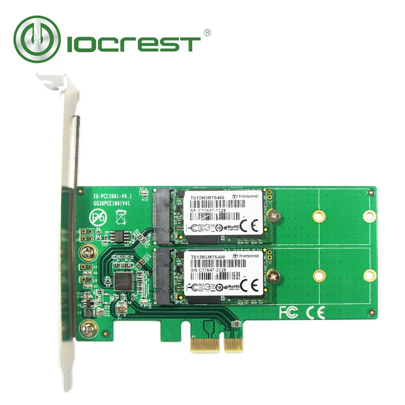Карта адаптера IOCREST PCI Express для NGFF M.2 Key-B | Компьютеры и офис