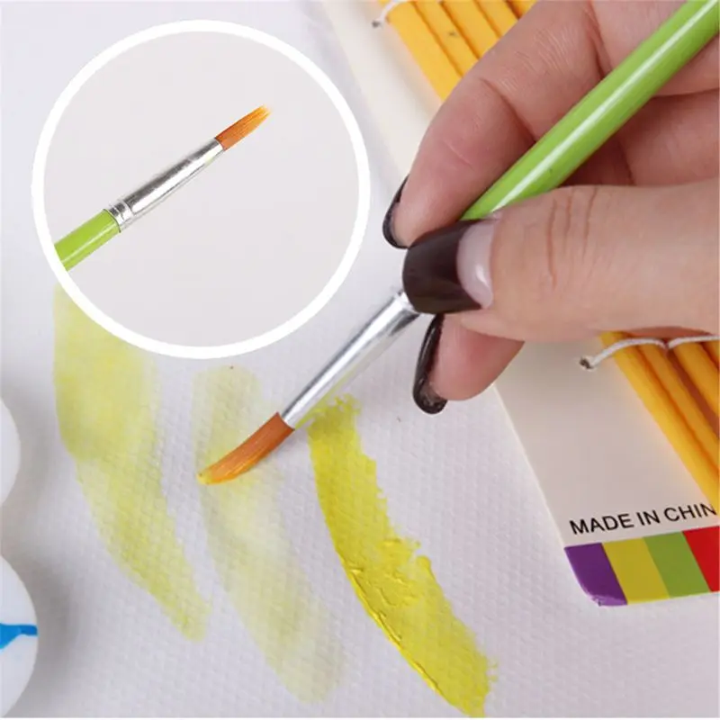 Набор для рисования детский набор из 25 кисточек 4 чашки 16 кисточек|Юный художник| |