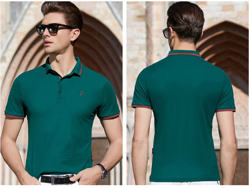 Hommes Dete polo Marque Hommes polo a manches courtes Chemises De Crocodile Мужская однотонная трикотажная рубашка dessus респираторы