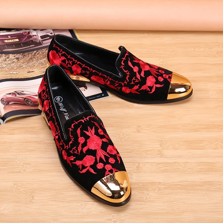 Туфли мужские с металлическим носком модная дизайнерская обувь в итальянском