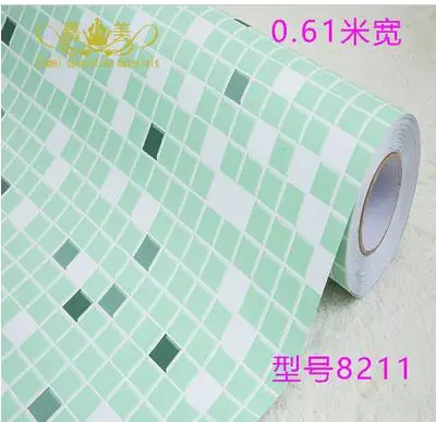 Самоклеящиеся обои с мозаикой водостойкие Стикеры для кухни ванной стикеры