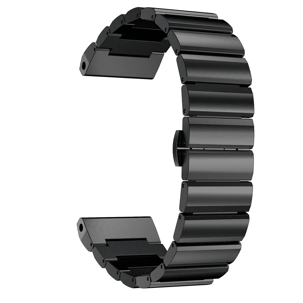 26 мм Нержавеющая сталь ремешок для смарт-часов Garmin Fenix 5X 5XPlus 6X3 3HR Смарт Браслет замена спортивный браслет Correa