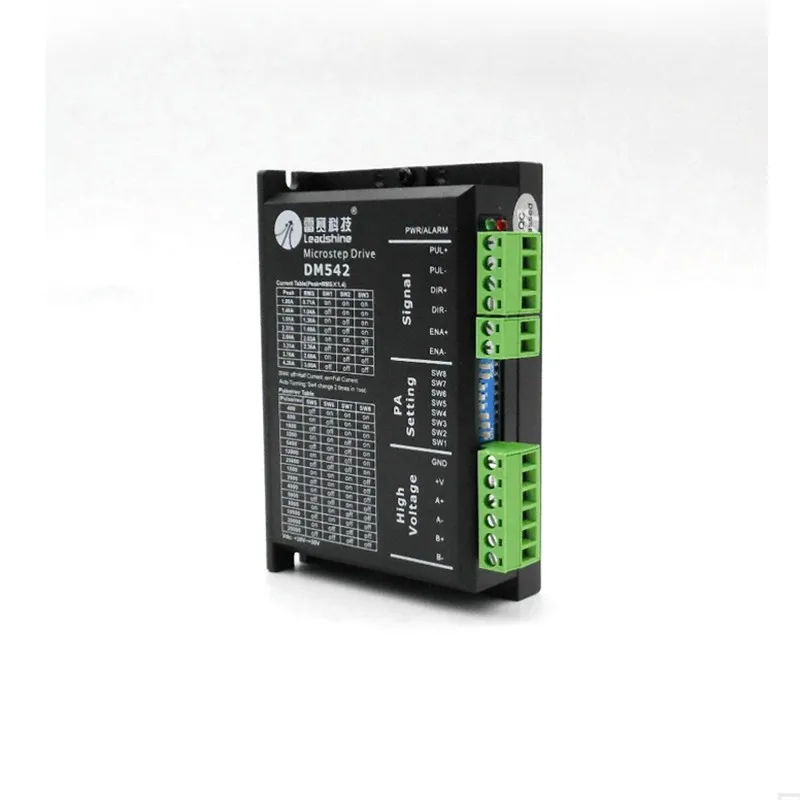 Leadshine DSP Motor Adapter stepper Driver DM542 2ph 1~4.2A 20~50VDC Stepper Controller Matching Nema23 34 | Обустройство дома
