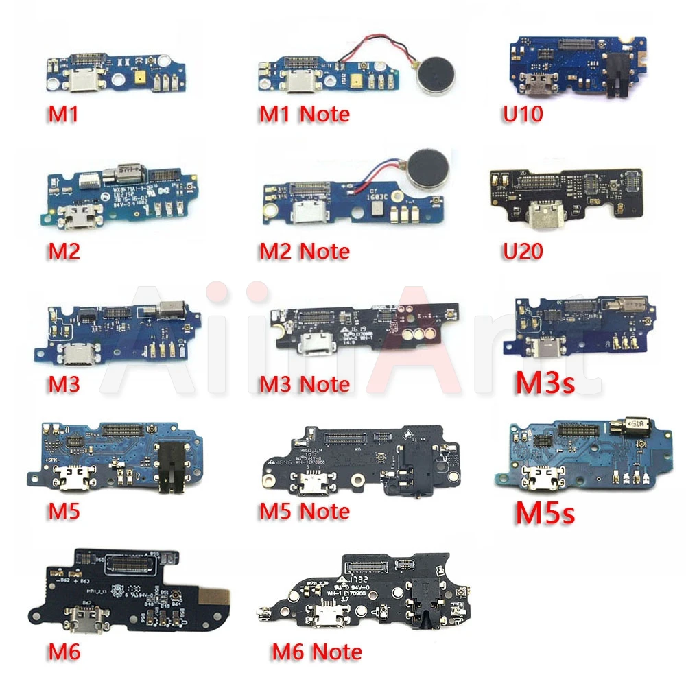 

Original Aiinant USB Date Charging Port Charger Dock Connector Flex Cable For Meizu M2 M3 M3S M5 M5s M6 Note Mini U10 U20