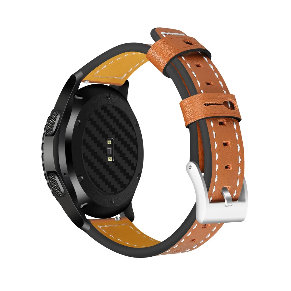 Хохлатая Шестерня S3 frontier ремешок для samsung Galaxy Watch 46 мм S 3 Классический 22 мм кожаный браслет на запястье correa ремешок для часов ремень