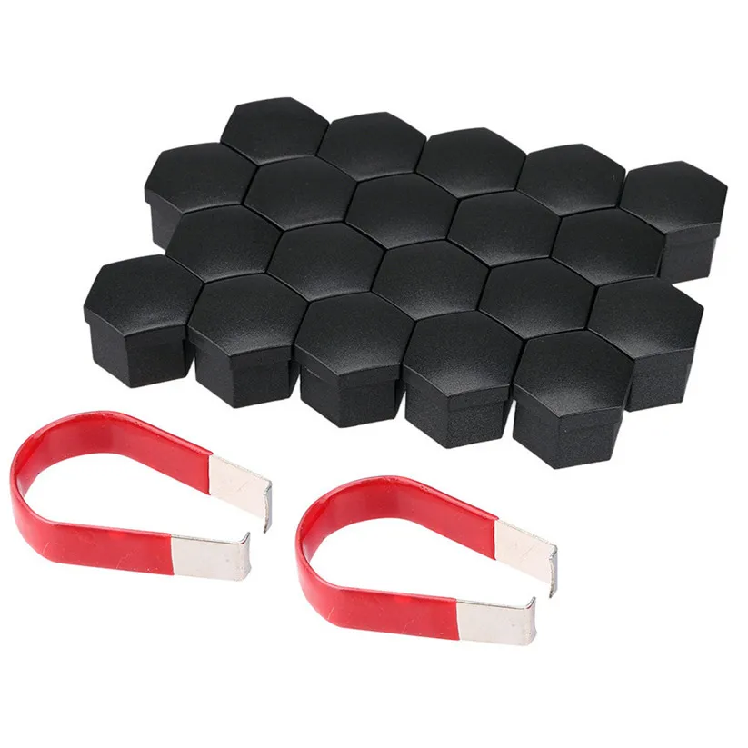 Car-styling CARPRIE Nuts 20 X 19MM Chrome Alloy Wheel Lugs Bolts Cap Covers Protector Plastic td0424 dropship | Автомобили и