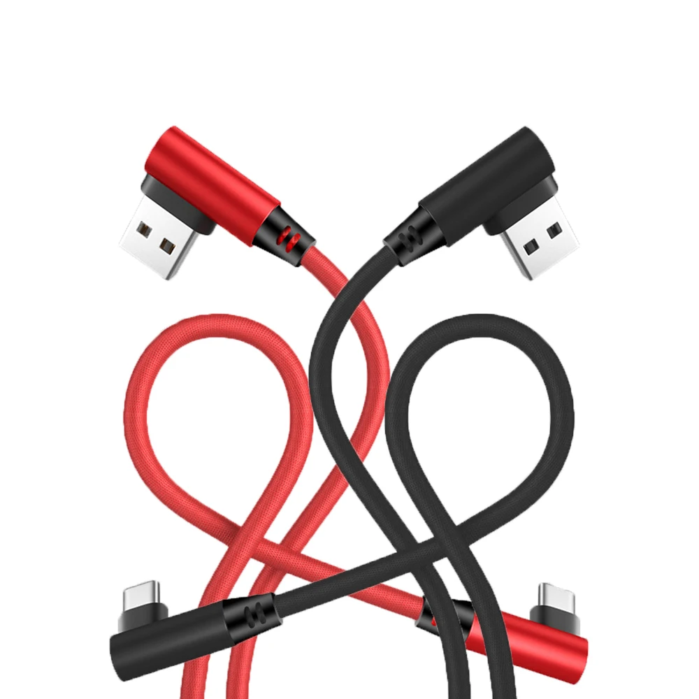 Usb type C 90 градусов быстрая зарядка кабель c для передачи данных зарядное
