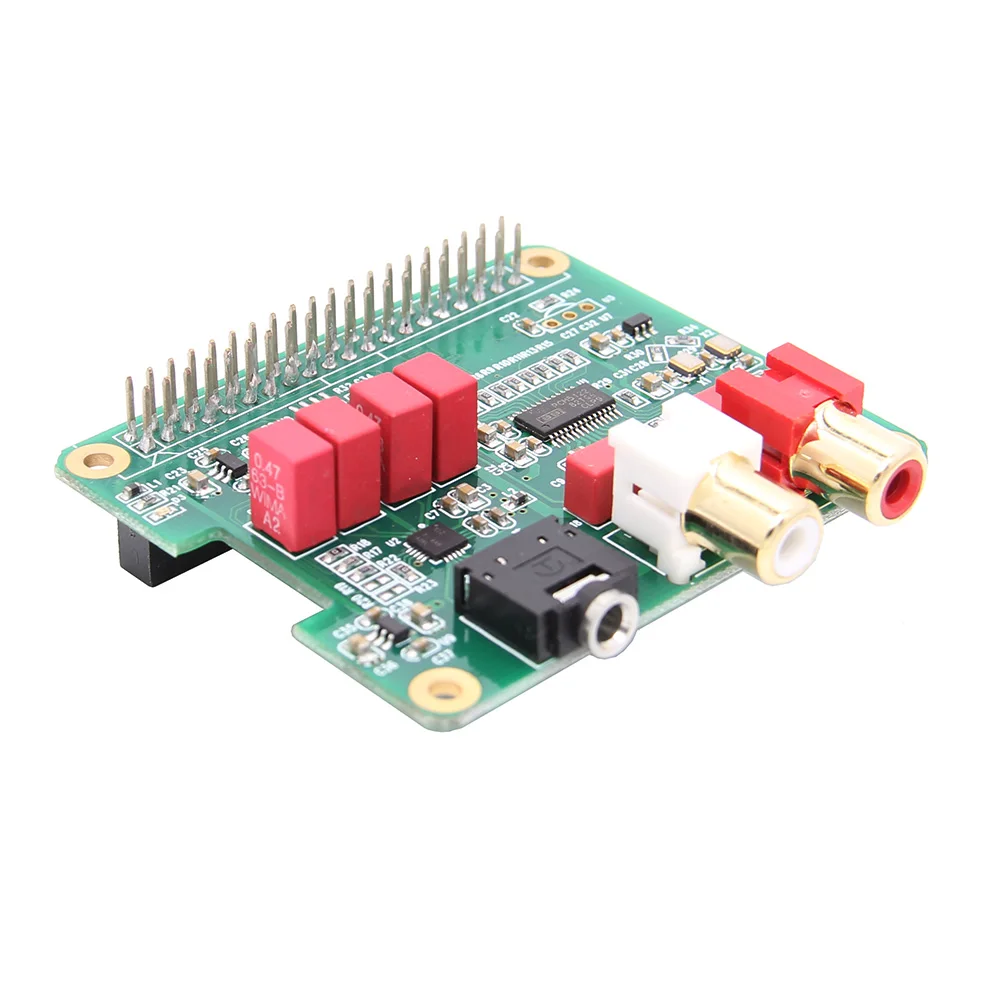 DAC Board Raspberry Pi HIFI DAC PCM5122 Плата расширения аудио модуль для Raspberry Pi 3 Model B+ Plus/Pi3/2B/B - Цвет: DAC Board