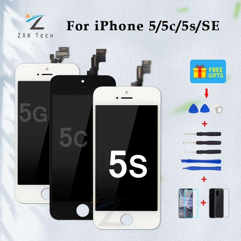 1 шт. Высокое качество без мертвой точки ЖК дисплей для iPhone 5S 5C 5 6G дигитайзер