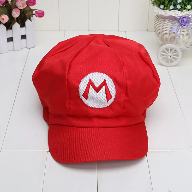 Аниме Марио Косплей Плюшевые Super mario Bros Бейсболка Кепка Луиджи Марио wario Waluigi плюшевая Кепка игрушка кукла подарки для детей