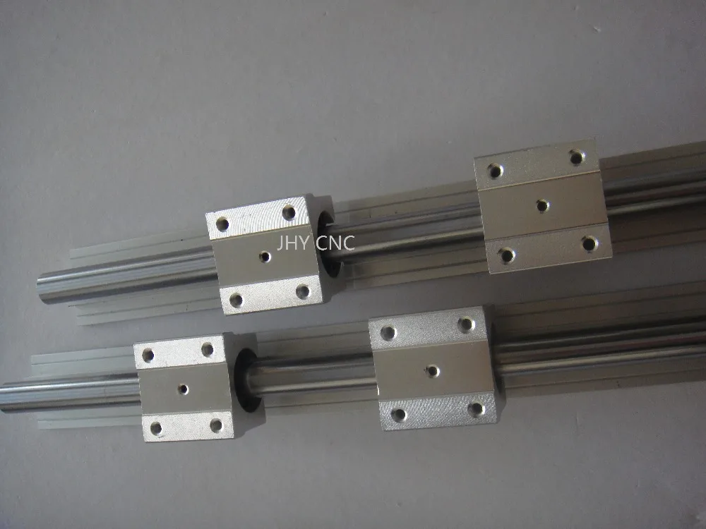 2 x SBR20 500mm направляющих линейных рельсов + 1 шариковый винт RM2005 BK/BF15 amp