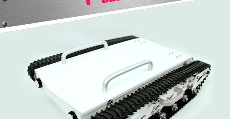 RC 4WD металлический Танк шасси большой нагрузки гусеничный автомобиль большой подшипник гусеничный гусеница DIY RC игрушка умный автомобиль шасси робот