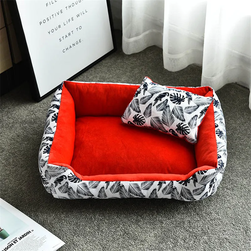 Кровать для собаки диван маленьких средних и больших собак коврики скамейка