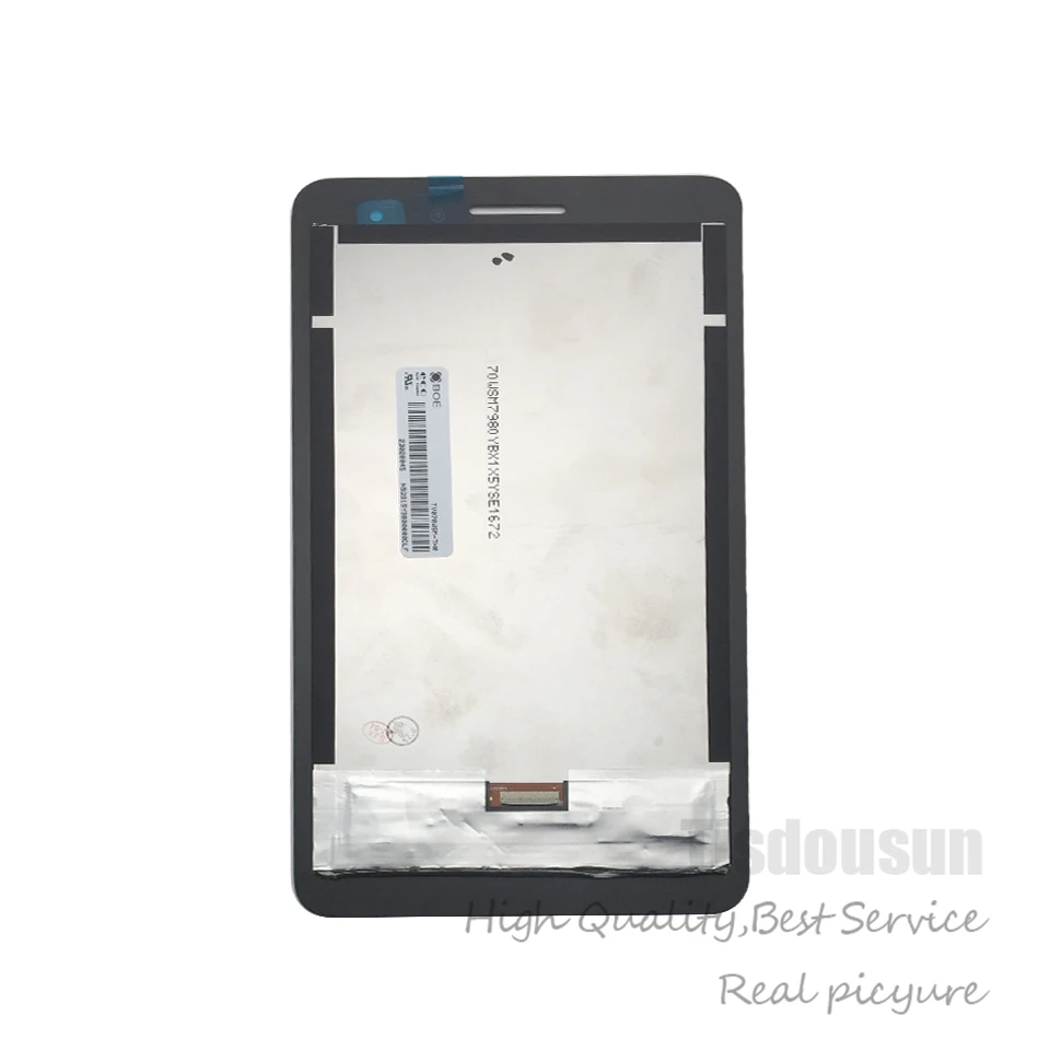 Для Huawei Honor Play Mediapad T1 701 701W сенсорный экран дигитайзер стеклянный датчик + рамка