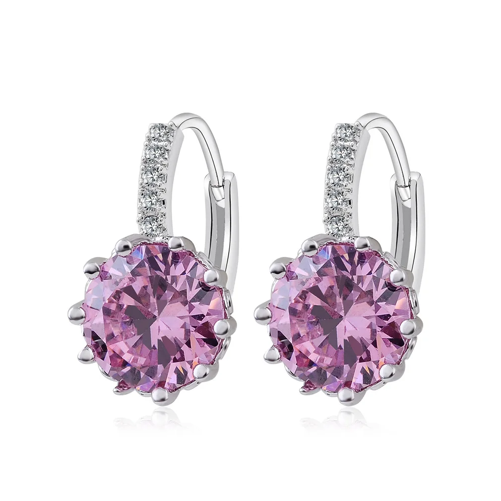 Brokenstone NEW Resist allergic popular zirconia earrings Jewelry for women | Украшения и аксессуары
