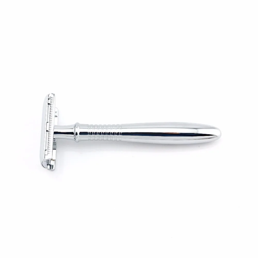 BAILI Safety Razor серебряная длинная ручка ZAMAK сплав цинка 5 лезвий чехол BD191 отличное