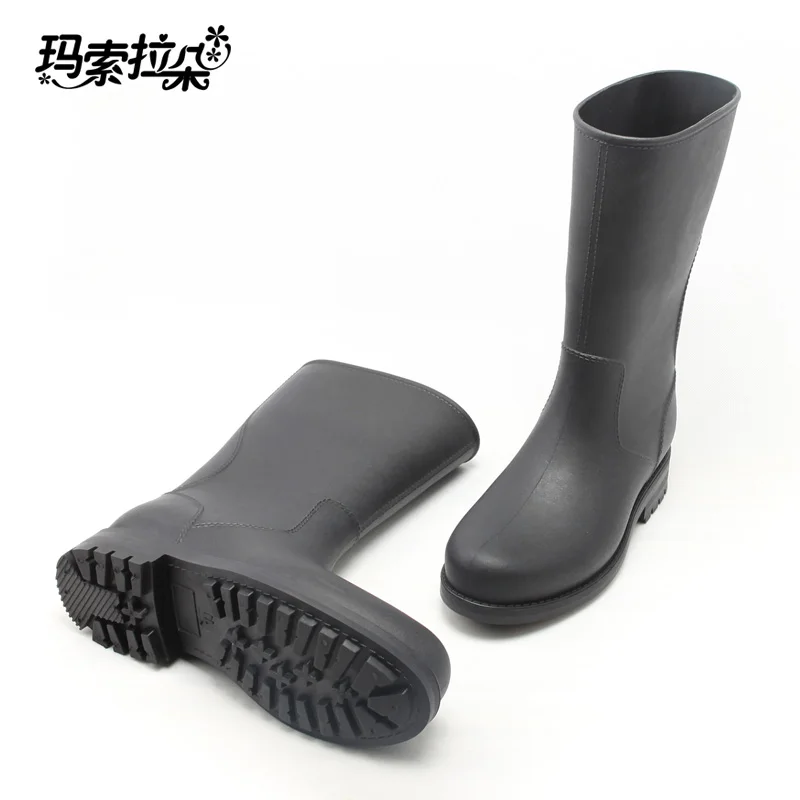 Новинка 2016 зимние резиновые непромокаемые сапоги рыбацкие немецкой обуви