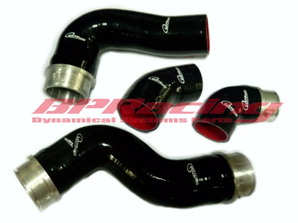 Силиконовый шланг/труба INTERCOOLER черного цвета для VW VOLKSWAGEN GOLF MK5 GTI 2.0FSI 2004 2008|kit kits|hose