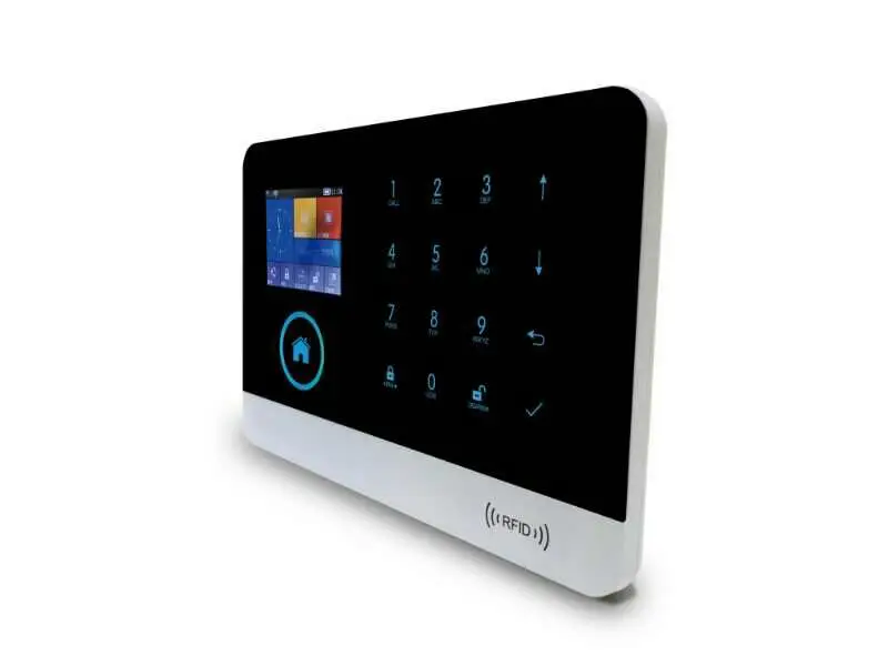 Yobang Security Wireless Touch Panel WiFi GSM Burglar Alarm System IOS Phone APP RFID Card Control Outdoor IP Camera | Безопасность и