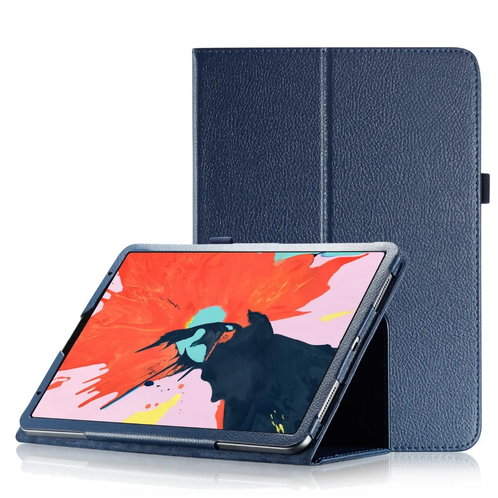 Чехол для iPad Pro 11 простая искусственная кожа умный чехол-книжка чехол нового 2018