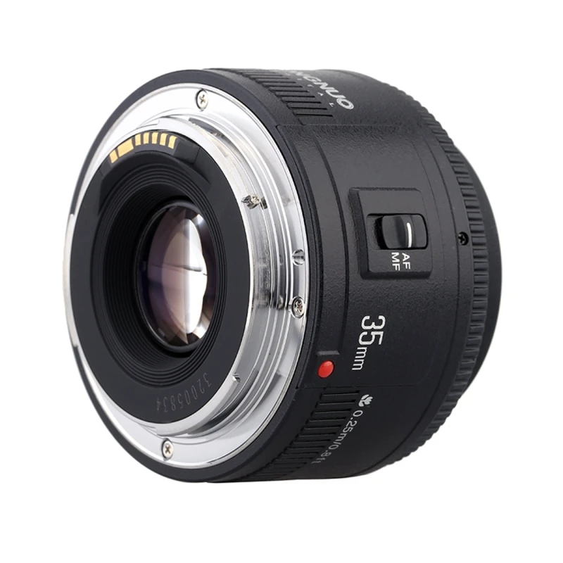 YONGNUO YN35MM F2N 1:2 AF/MF Wide-Angle Fixed/Prime Auto Focus Lens for Nikon DSLR Cameras | Электроника