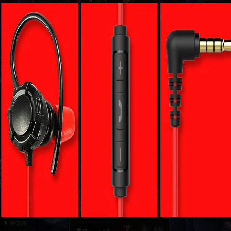 Проводной 3 5 мм в ухо наушники Hi Fi стерео бас гарнитура с микрофоном объем моды