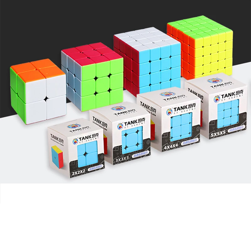 Неокуб Mofang shengshou 2x2x2 3x3x3, 4x4x4, 5x5x5, волшебный куб, 4 шт./компл. кубатуры классе Скорость кубики пазлы Игрушки для мальчиков