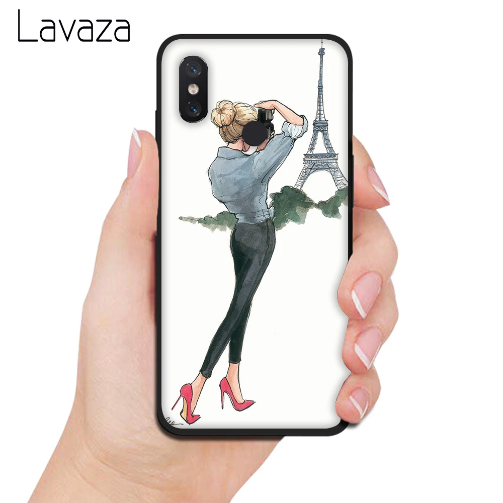 Lavaza Travel Beautiful Girl Soft TPU Case Cover for Xiaomi Redmi Note 4 4X 5 6 pro 5A Prime 7 Pro |
