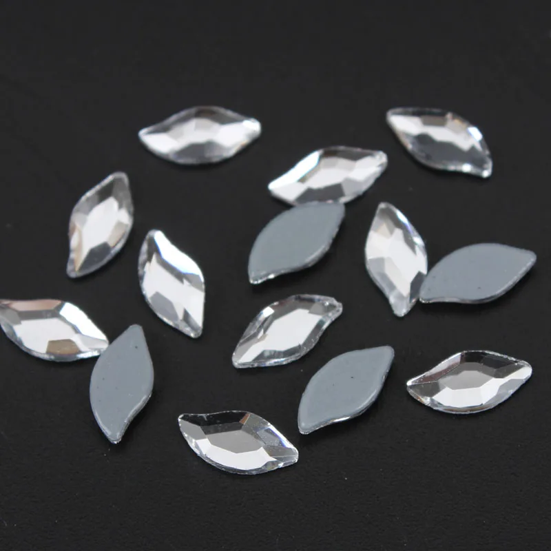 Mermaid 4x8mm Смешанный стиль высокого качества ногтей горный хрусталь Тепло Сменное стекло Цвет DIY Одежда ландшафтный дизайн ногтей - Цвет: Mermaid 4x8mm