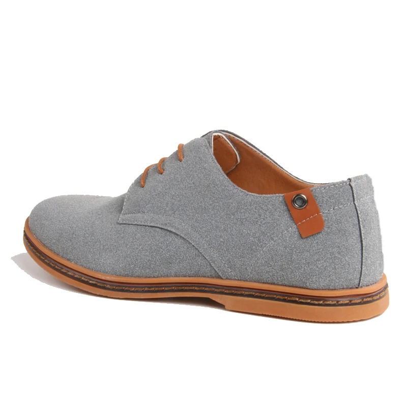 Классическая мужская обувь из натуральной кожи на шнуровке большие размеры |