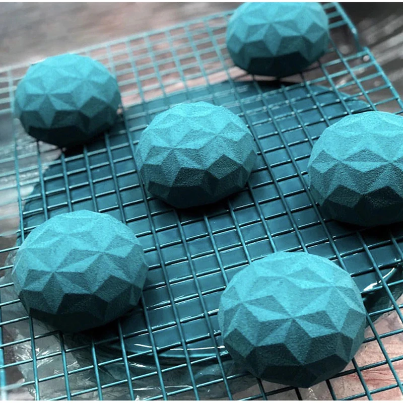 Силиконовые 3D шесть отверстий различные формы для торта инструменты украшения