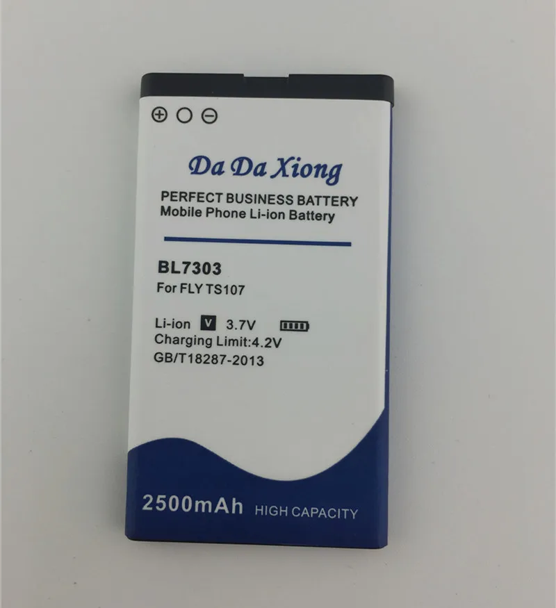 Newly Upgraded High Quality 2500mAh BL7303 Li-ion Phone Battery for FLY TS107 | Мобильные телефоны и аксессуары