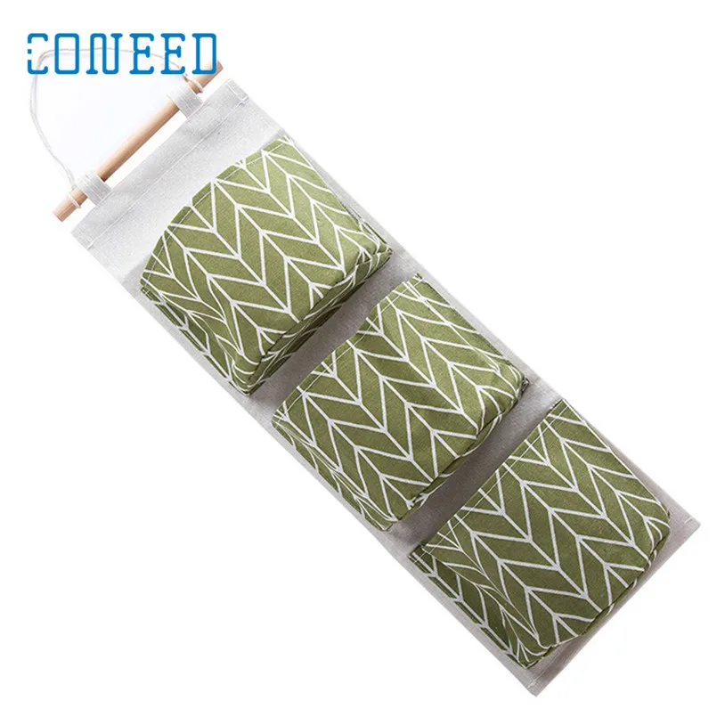 Coneed висячая сумка для хранения Настенный 3 сумки Сумка на кухне поставки жидкие